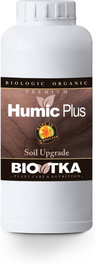 BIO TKA BioTka SOIL HUMIC PLUS Bodem verbeteraar 1 Ltr. (plantvoeding aarde opwaardering biologische plantvoeding humuszuren bio supplement aarde plantvoeding aarde kokosvoeding kokos voeding coco organische plantenvoeding organisch)