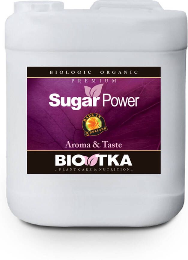 BIO TKA BioTka SUGAR POWER 5 Liter versterking van de natuurlijke geur en smaak Biologisch biostimulator plantvoeding biologische plantvoeding organische plantenvoeding
