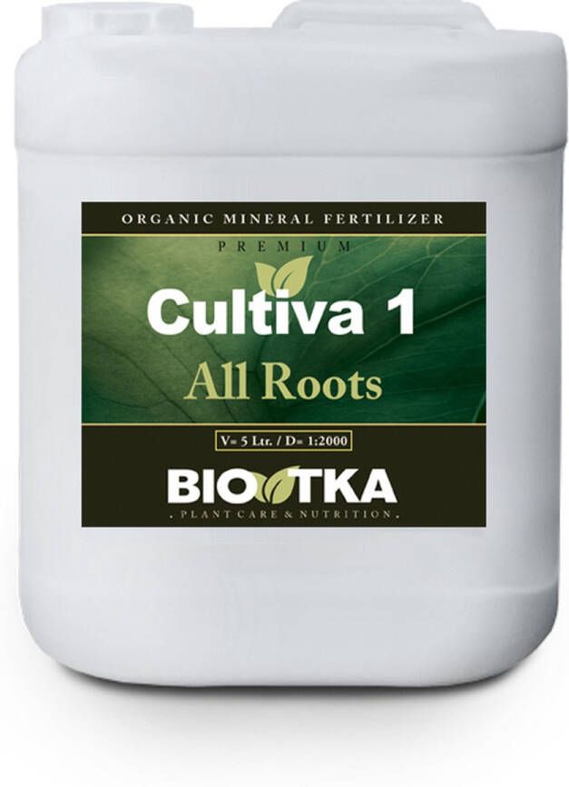 BIO TKA CULTIVA 1 ALL ROOTS 5L Wortelstimulator- wortel plantvoeding biologische voeding biologische plantvoeding bio supplement hydro plantvoeding aarde kokosvoeding kokos voeding coco organische plantenvoeding organisch