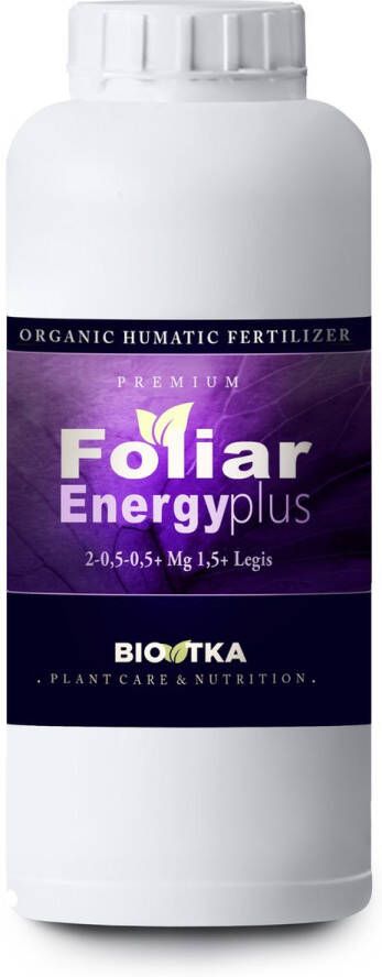 BIO TKA FOLIAR ENERGY PLUS (Mg) 1Liter Bladvoeding (plantvoeding biologische voeding biologische plantvoeding bio supplement magnesium Mg boost plantvoeding ledlamp kokosvoeding kokos voeding coco organische plantenvoeding organisch)