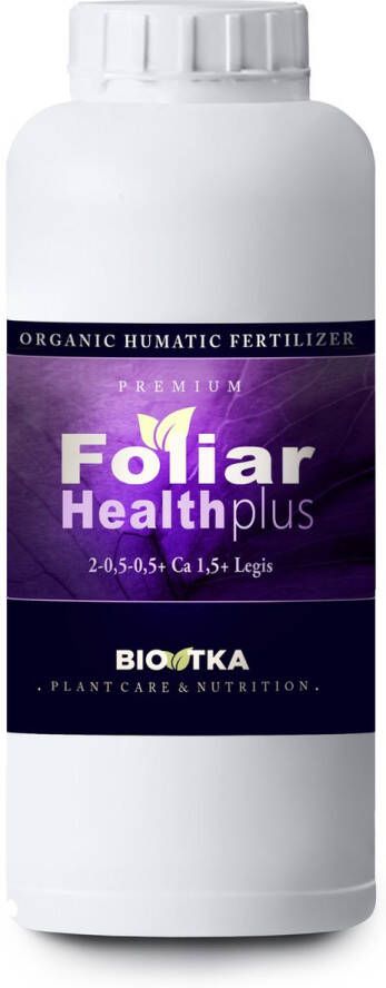 BIO TKA FOLIAR HEALTH PLUS (Ca) 1Liter Bladvoeding (plantvoeding biologische voeding biologische plantvoeding bio supplement calcium Ca boost plantvoeding ledlamp kokosvoeding kokos voeding coco organische plantenvoeding organisch)