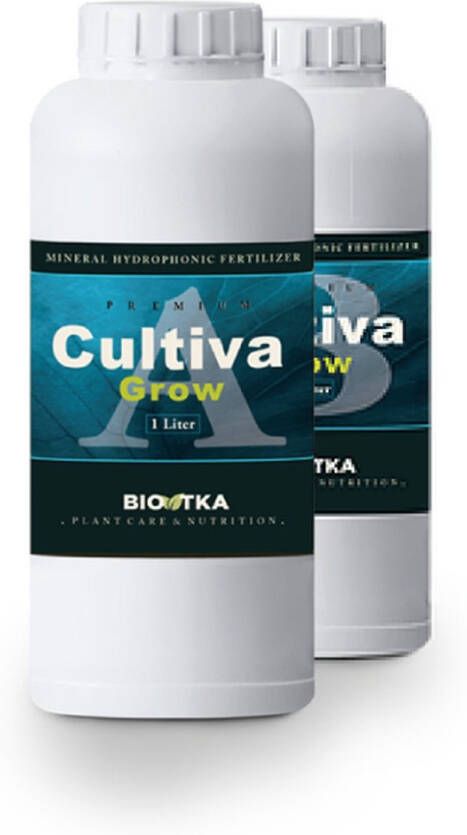 BIO TKA BioTka HYDRO CULTIVA GROW A + B 1 Ltr. Groei (set) plantvoeding biologische voeding supplement booster planten bio supplement hydro plantvoeding aarde kokos voeding hydro hydroponic organische plantenvoeding