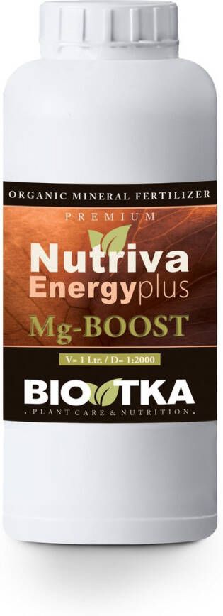 BIO TKA NUTRIVA ENERGY PLUS Mg-BOOST 1Liter (plantvoeding biologische voeding biologische plantvoeding planten bio supplement hydro plantvoeding aarde magnesium kokos voeding – coco organische plantenvoeding booster Mg)