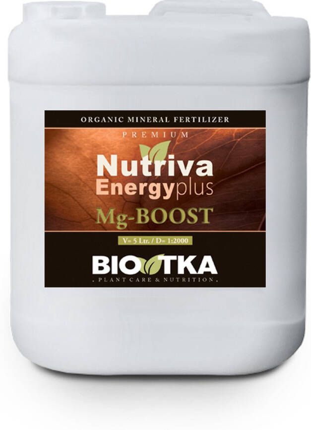 BIO TKA NUTRIVA ENERGY PLUS (Mg-BOOST) 5Liter (plantvoeding biologische voeding biologische plantvoeding planten bio supplement hydro plantvoeding aarde magnesium kokos voeding – coco organische plantenvoeding booster Mg)