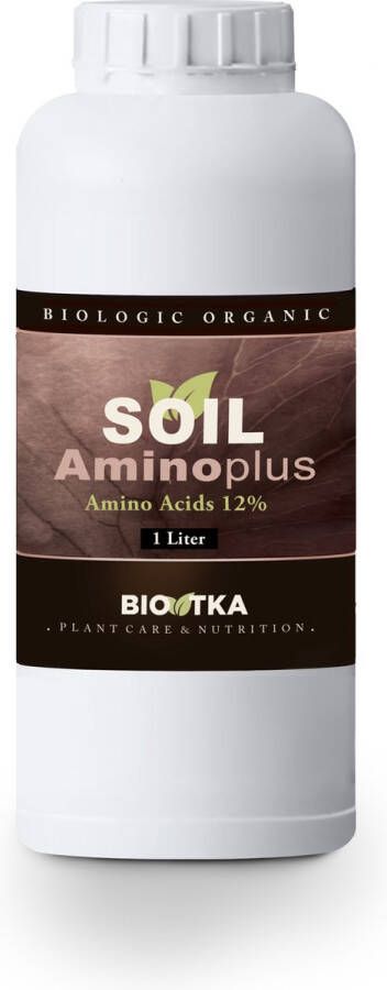 BIO TKA BioTka SOIL AMINO PLUS 1 Ltr. Bodem verbeteraar (plantvoeding aarde opwaardering biologische plantvoeding Aminozuren bio supplement amino plantvoeding aarde kokosvoeding kokos voeding aarde organische plantenvoeding organisch)