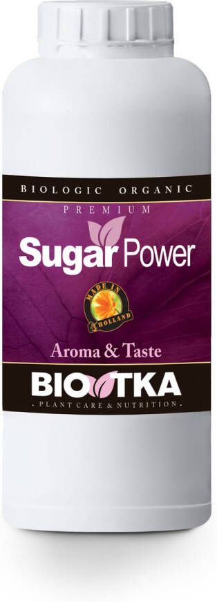 BIO TKA BioTka SUGAR POWER 1 Liter versterking van de natuurlijke geur en smaak Biologisch biostimulator plantvoeding biologische plantvoeding bio supplement aarde plantvoeding aarde-kokosvoeding kokos voeding coco organische plantenvoeding