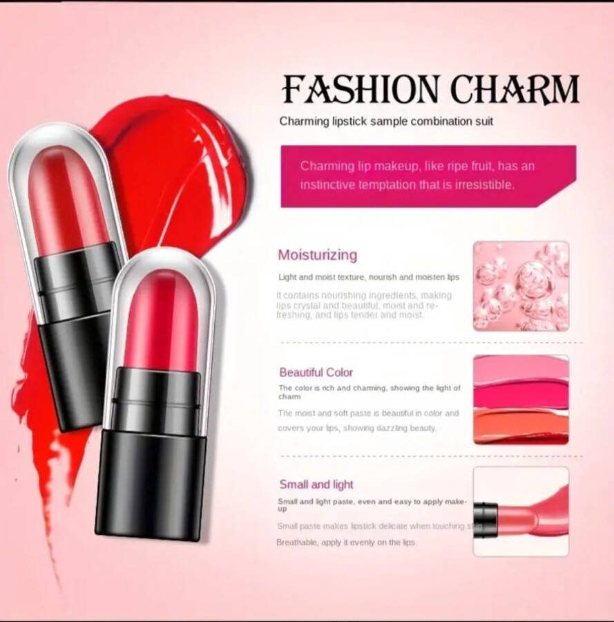 Bioaoua 12pcs Lipstick Set Color Series Moisturizing Lip Color Assorted Shades Gifts For Women Long-Lasting Beauty Makeup