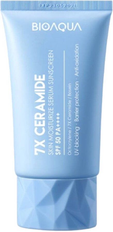 BIOAQUA 7xCeramide Skin Moisturize Serum Zonnebrandcrème SPF 50 PA++++ 40 ml