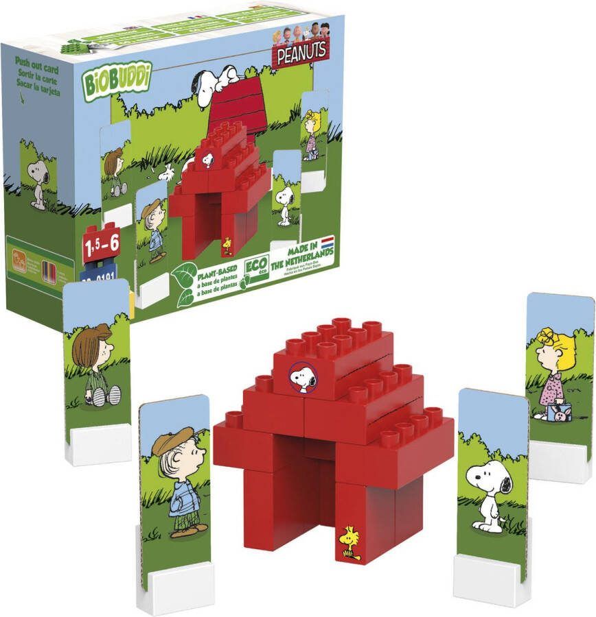BiOBUDDi Snoopy Hondenhok 24dlg