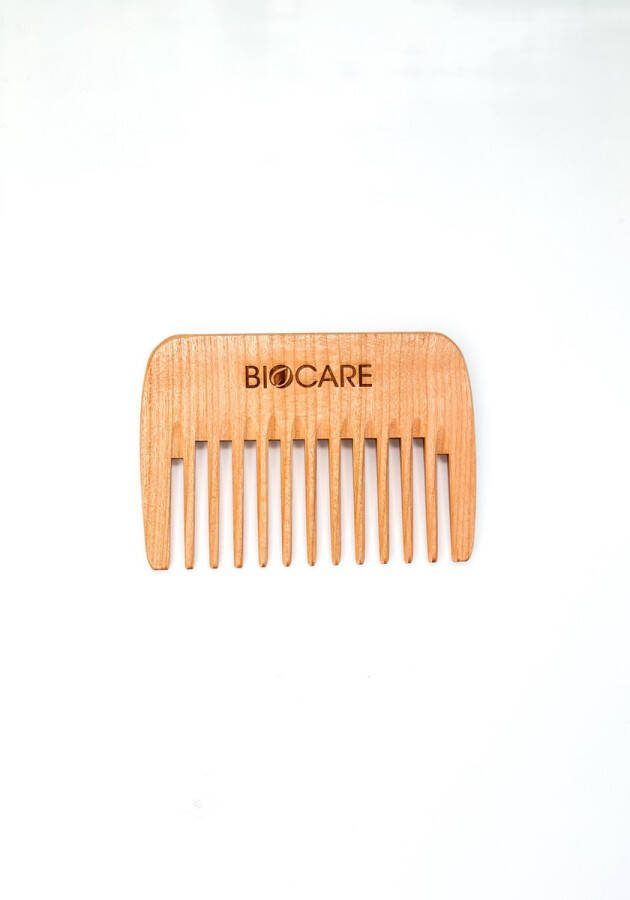 Biocare Brede Houten Krullen Kam