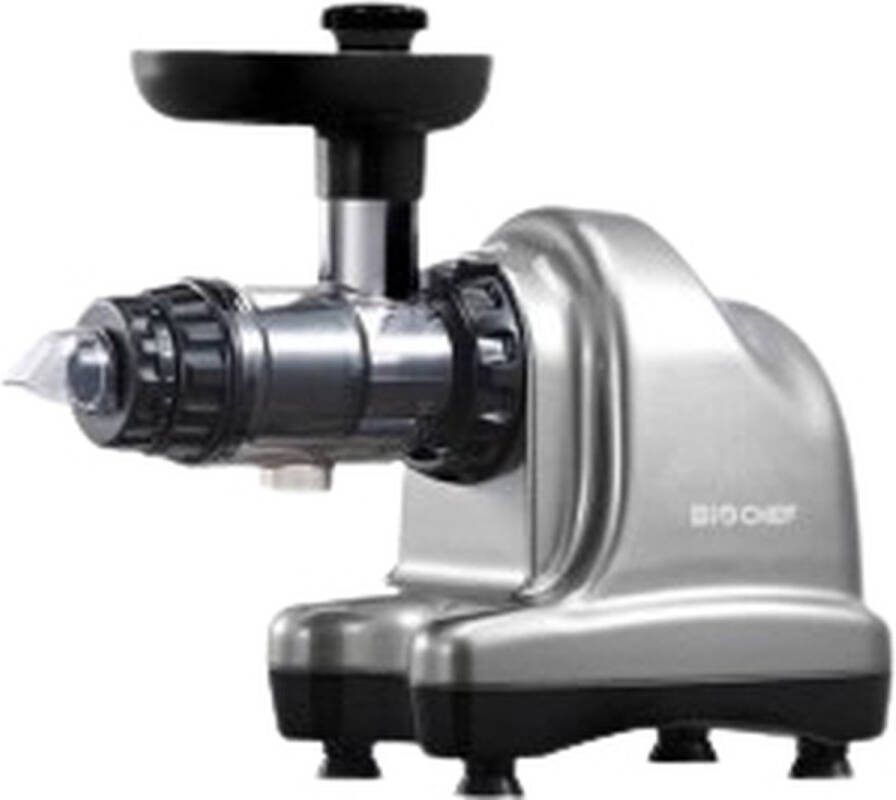 BioChef Cold Press Juicer Cold Juicer Cold Press Juicers Fruitspers Juicer voor Groenten en Fruit Axis Zilver 150W