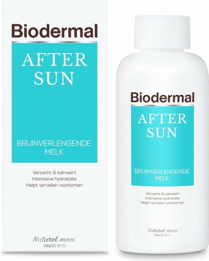 Biodermal 3x Aftersun Melk Bruinverlengend 200 ml