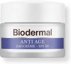 Biodermal Anti Age Dagcrème SPF30 Dagcrème met hyaluronzuur en vitamine C tegen huidveroudering 50ml