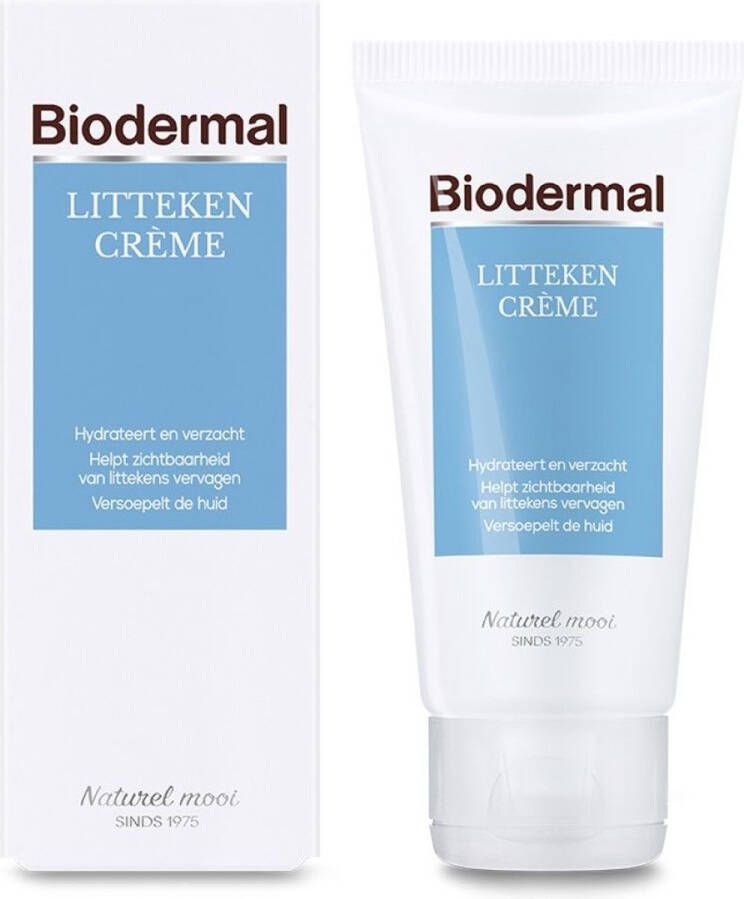 Biodermal Littekencrème Vermindert zichtbaarheid van littekens Litteken crème tube 75ml