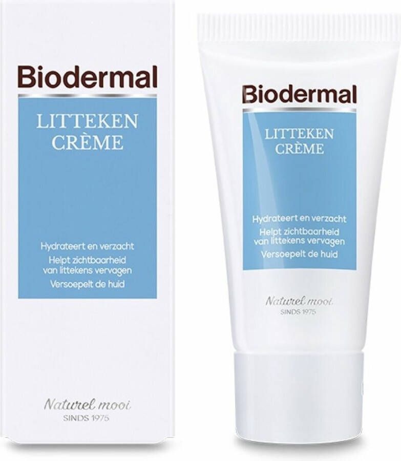 Biodermal Littekencrème Vermindert zichtbaarheid van littekens Littekencreme tube 25ml