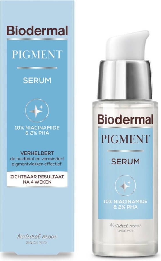 Biodermal Pigment Serum vermindert hyperpigmentatie zoals pigmentvlekken 30 ml