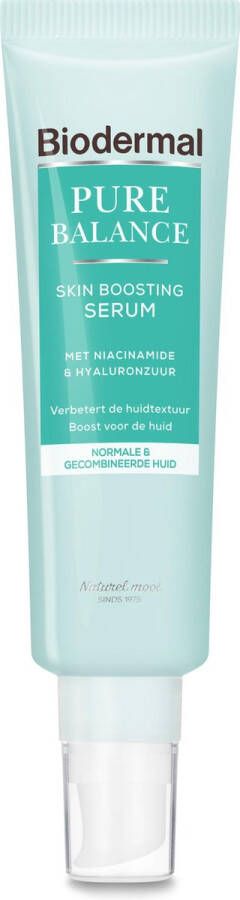 Biodermal Pure Balance Serum Skin Boosting Serum met hyaluronzuur en niacinamide 30ml