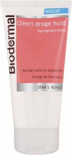 Biodermal reinigingsmelk 3 in 1 Voor de droge & gevoelige huid 150ml