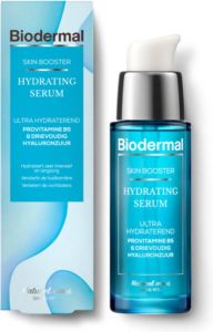 Biodermal Skin Booster Hydrating serum – Ultra hydraterend Hydrateert zeer intensief en langdurig met hyaluronzuur en Vitamine B Hyaluronzuur serum 30ml