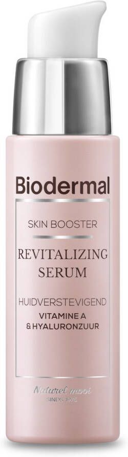 Biodermal Skin Booster Revitalizing serum – Verbetert de huidelasticiteit en bied stevigheid met hyaluronzuur en vitamine A hyaluronzuur serum 30 ml