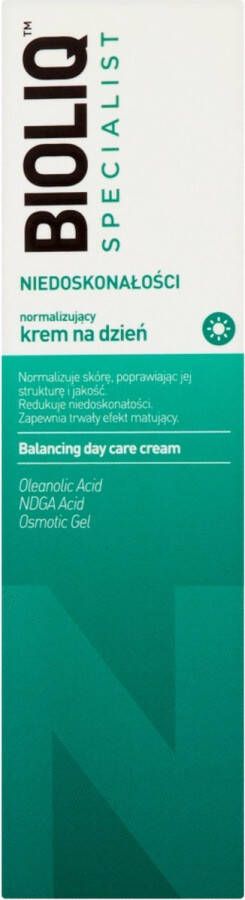 BIOLIQ Specialist Onzuiverheden normaliserende dagcrème 30ml