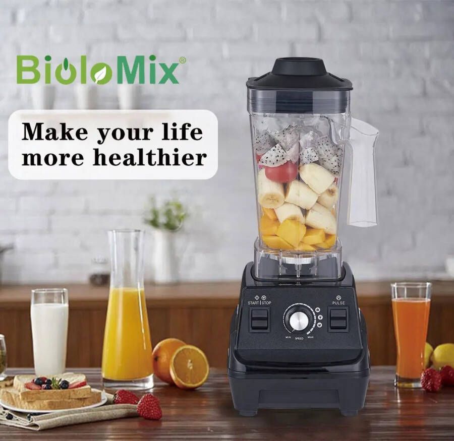 BioloMix FortuneCommerce Blender Juice Blender Bullit Blender Krachtige Blender