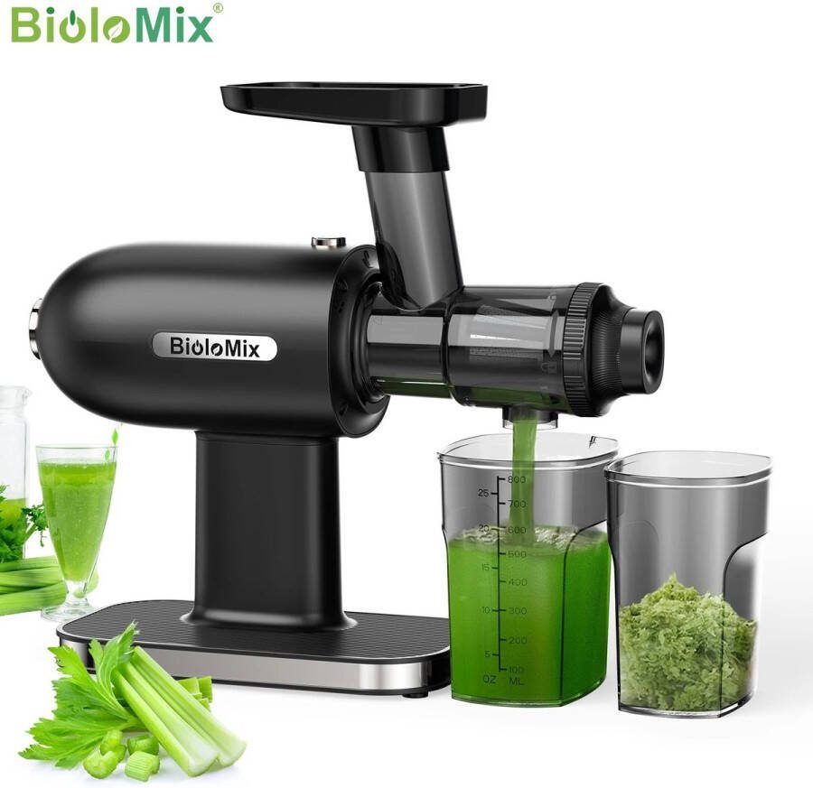 Biolomix TwindleShop BioloMix Slowjuicer Sapcentrifuges Groente En Fruit Sap Extractor Krachtige Motor 13 x 37 x 33 cm (l x b x h)
