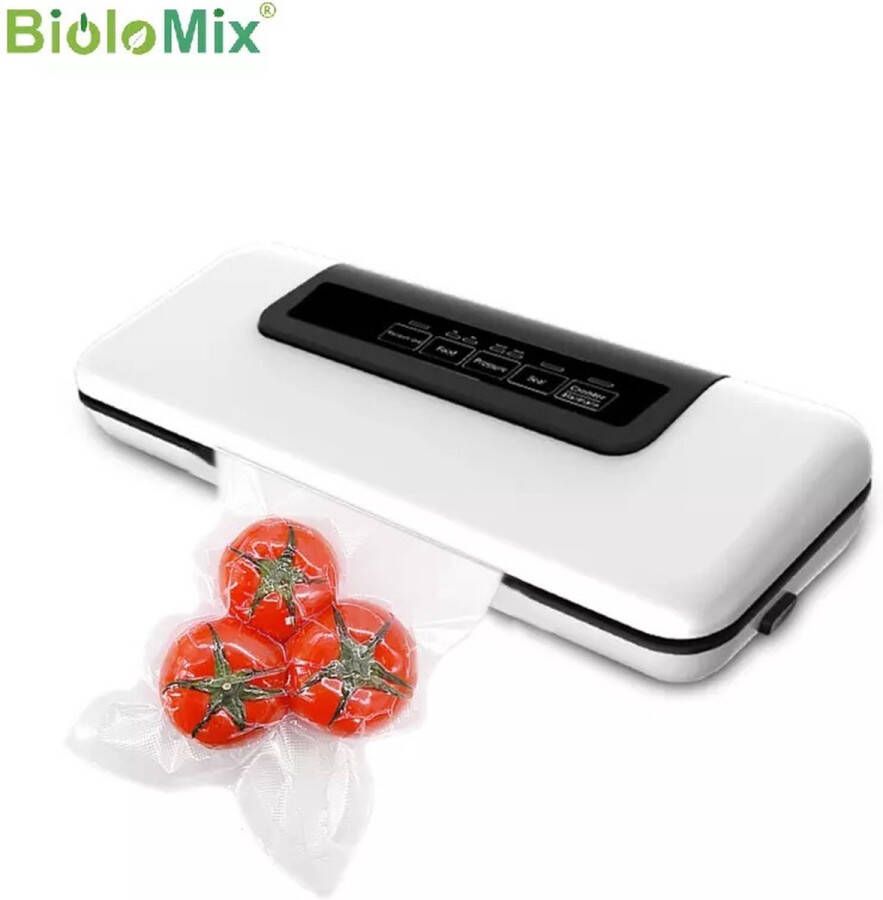 BioloMix Vacuümmachine Vacumeermachine Inclusief Vacuümzakken