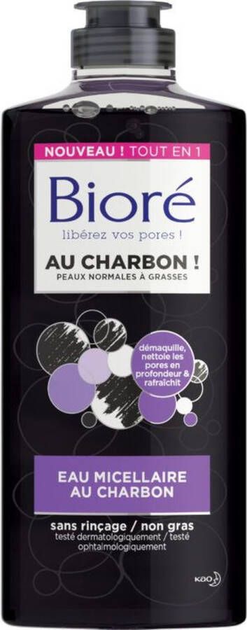 Biore Mattifying micellar water with charcoal 300 ML