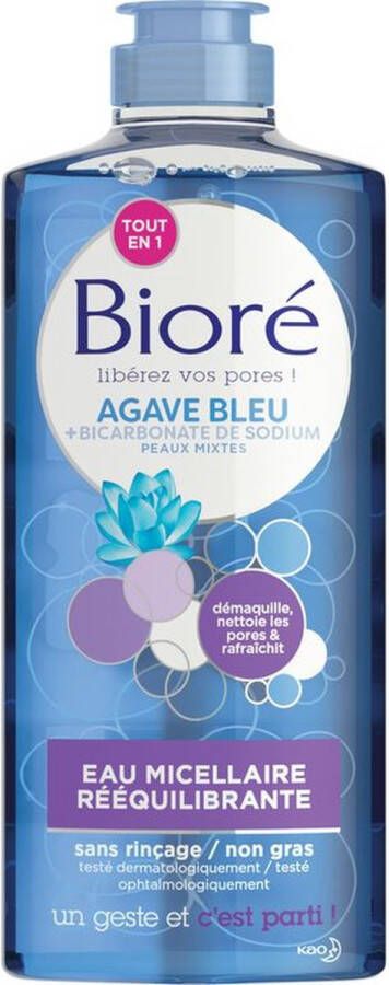 Biore Micellar water reequilibating with blue agave 300 ML