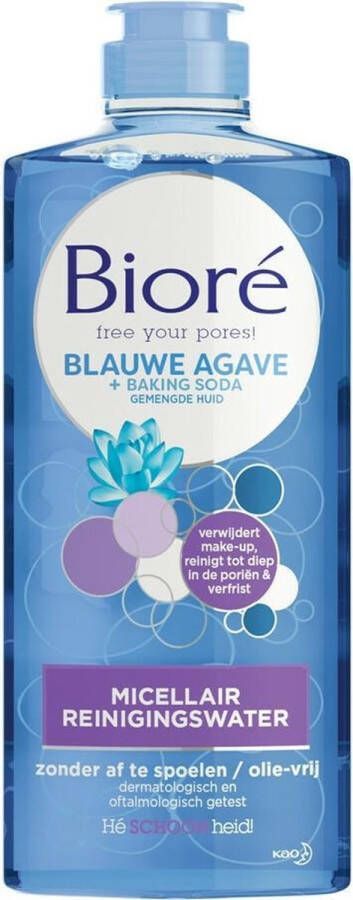 Bioré Blauwe Agave & Zuiverings Soda Micellair Water 300 ml