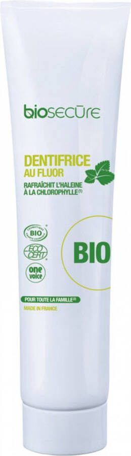 Biosecure Biologische Fluoride Tandpasta 75 ml