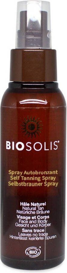 Biosolis Zelfbruiner Spray ECOCERT 100ml