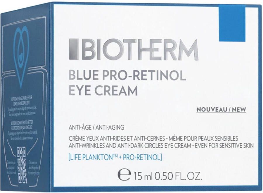 Biotherm Blue Retinol Crème Blue Pro-Retinol Eye Cream 15ml