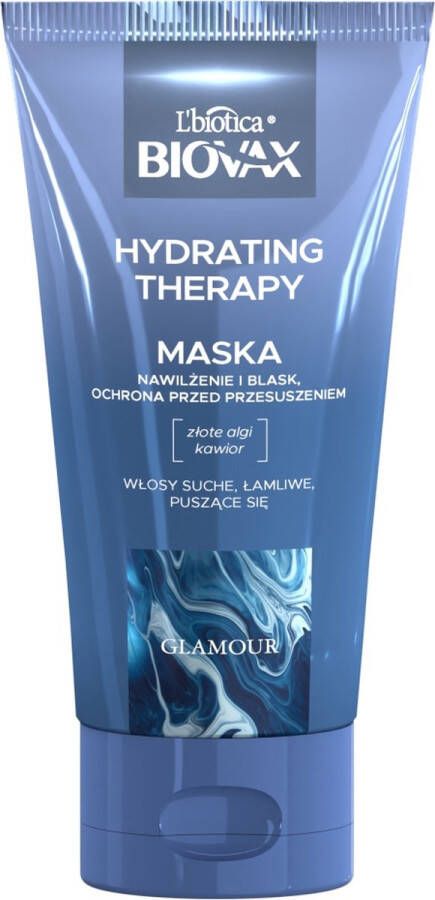 BIOVAX Glamour Hydrating Therapy vochtinbrengend haarmasker 150ml