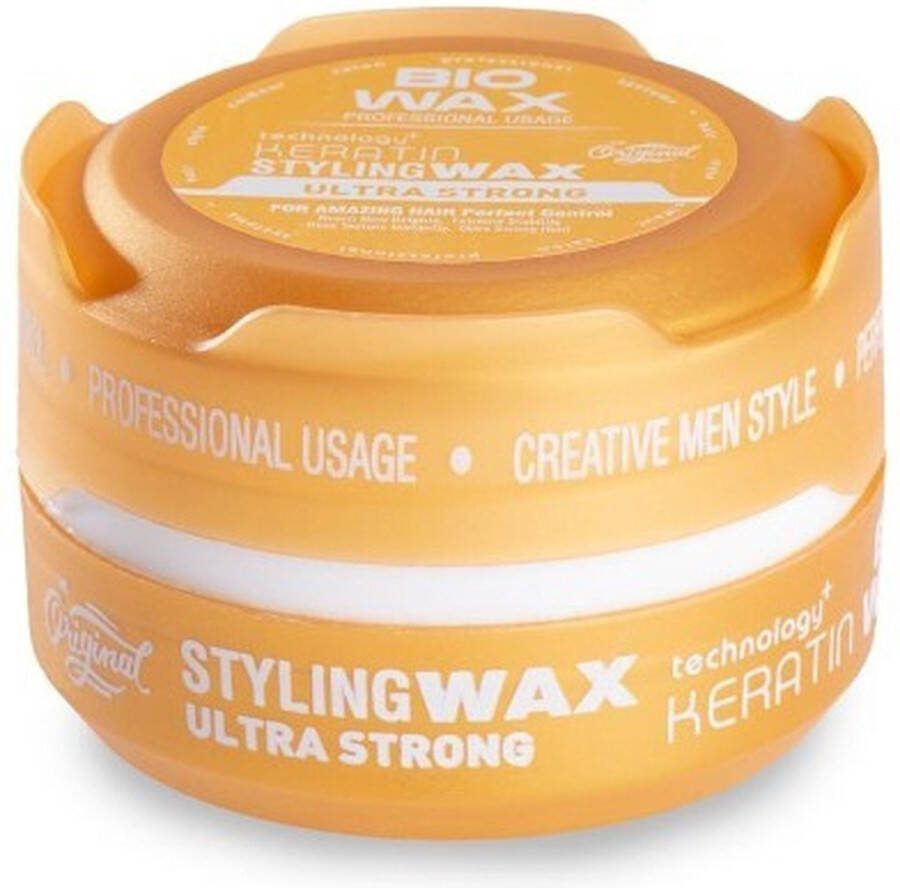 Biowax Bio keratin haargel haarwax professional hairwax gold ( ) 150ml
