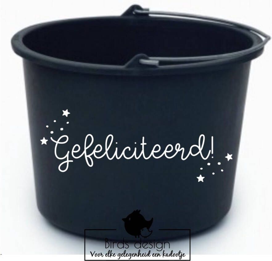 Birds design Emmer Gefeliciteerd Emmer Kado