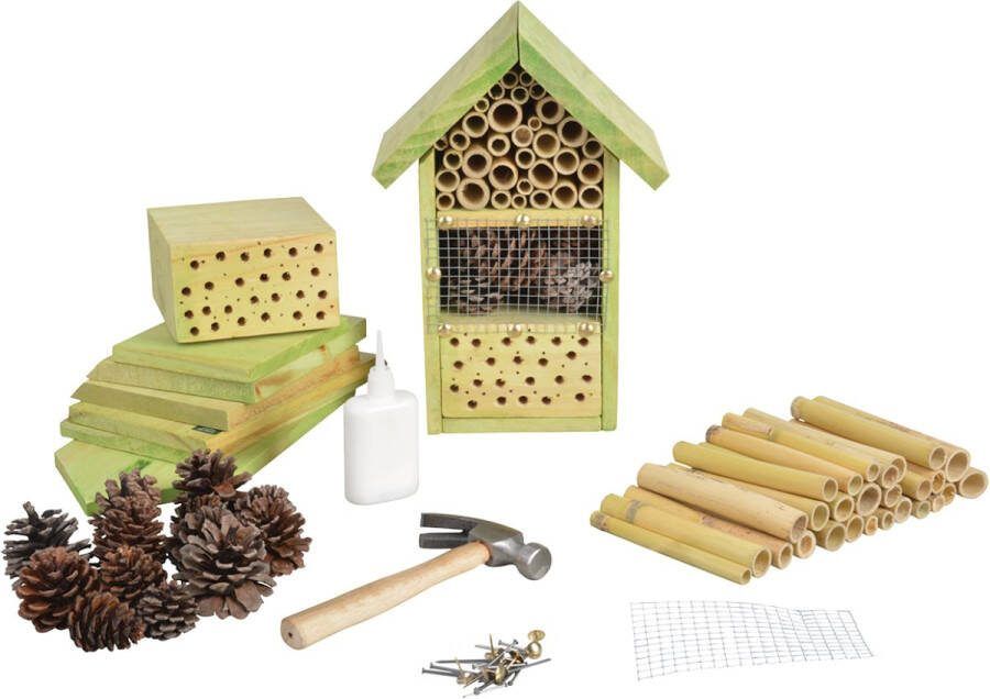 Birdsupply.nl Doe het zelf insectenhotel Nestkasten voor insecten Nesten Nestkasten vogelhuisjes Kids Corner