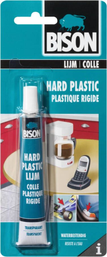 Bison Hard Plastic Lijm 25 ml