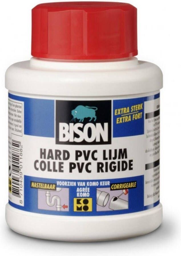 Bison Hard PVC Lijm Pot 250 ml