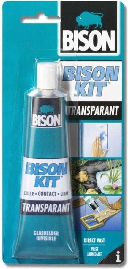 Bison Kit Transparant Contactlijm Tube 100 ml