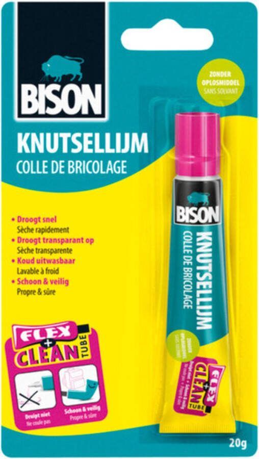 Bison Knutsellijm 20 gram oplosmiddelvrij blister