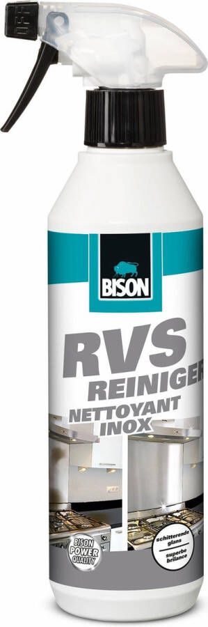 Bison RVS Reiniger 500 ml