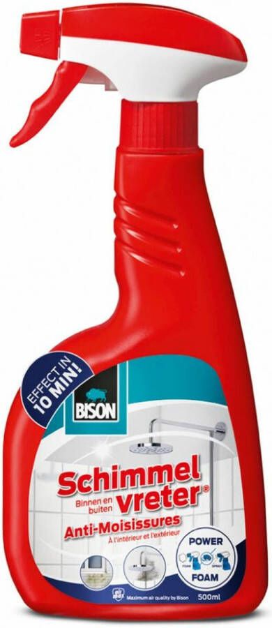 Bison Schimmelvreter Flacon Foam & Spray 12 x 500 ml Voordeelverpakking