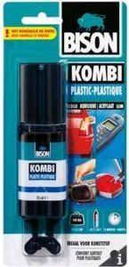Bison acrylaatlijm Kombi Plastic beige 25ml