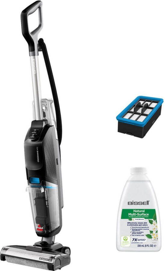 BISSELL CrossWave HF2 Select 3847N Vloerreiniger Stofzuigt en dweilt harde vloeren tegelijkertijd