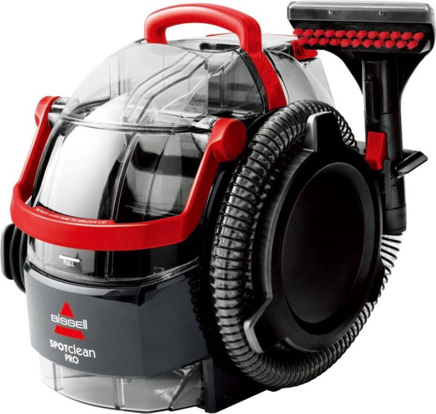 BISSELL SpotClean Pro Vlekkenreiniger Tapijt Trappen Bank Matras & Auto Reiniger Stofzuiger Zonder Zak Krachtige Reinigingsmachine voor Altijd & Overal Schoonmaken 1558N