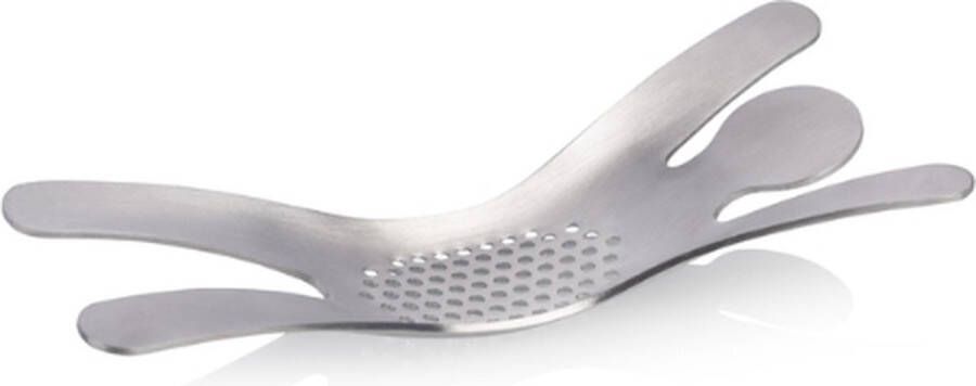 Bitten design Knoflookpers Belly Flop Stainless Steel