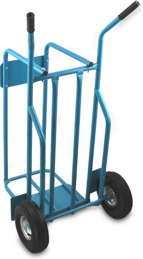 Bituxx Brandhoutkar Houtkar Houttransporthulp Steekwagen Blauw