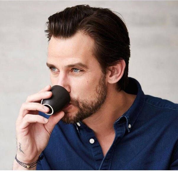Bitz Espresso kopjes Gastro Zwart multi 100 ml 6 Stuks